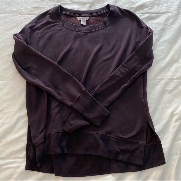 Athleta Sweaters - Athleta Coaster Luxe Sweatshirt in Deep Crocus Violet - Sz Small